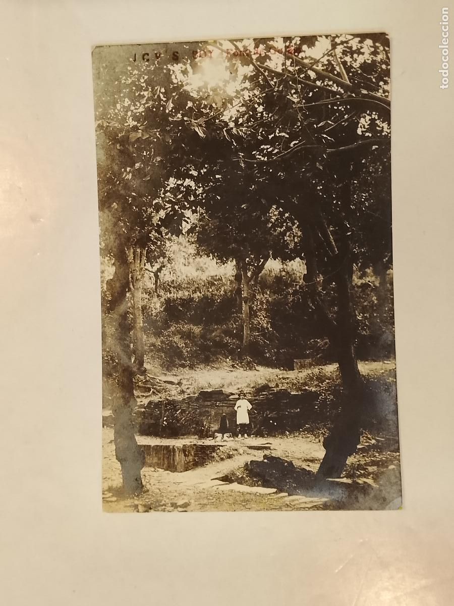 Postales: SAN BOY - SANT BOI DEL LLOBREGAT - FONT DE GOLBAS - FOTOGRAFICA JCV -POSTAL ANTIGUA-(115.283)