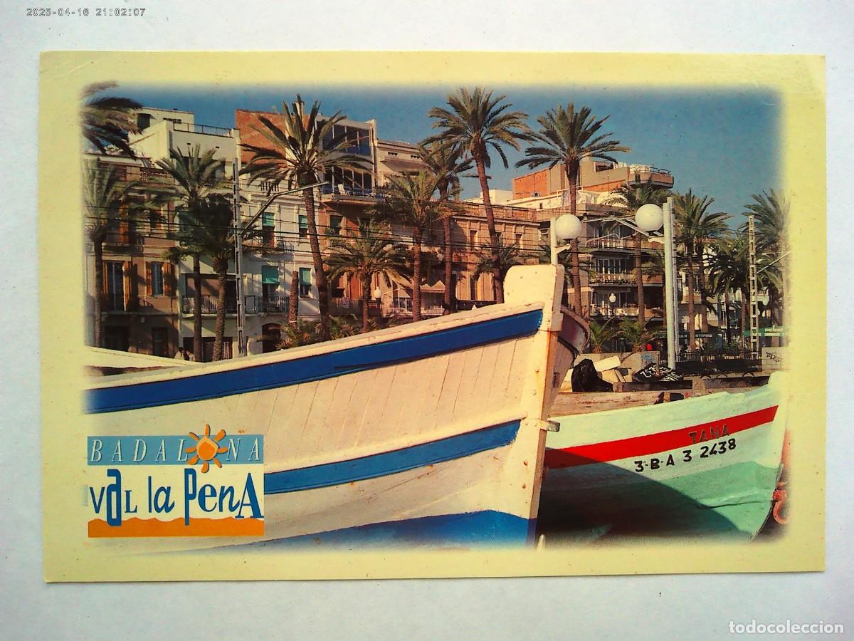 Cartes Postales: POSTAL DE BADALONA ( BARCELONA ): PLAYA DE BADALONA