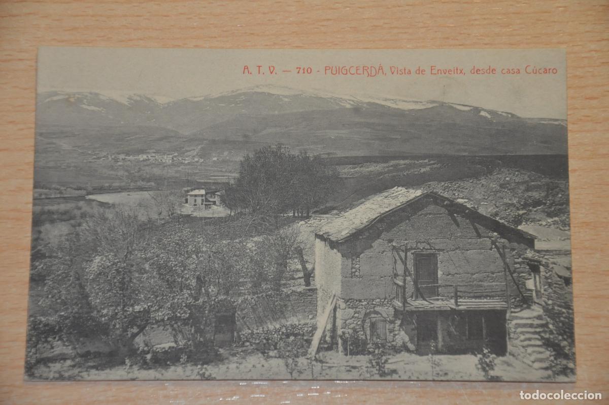 Postales: postal puigcerda, vista de enveitx desde casa cucaro atv 710
