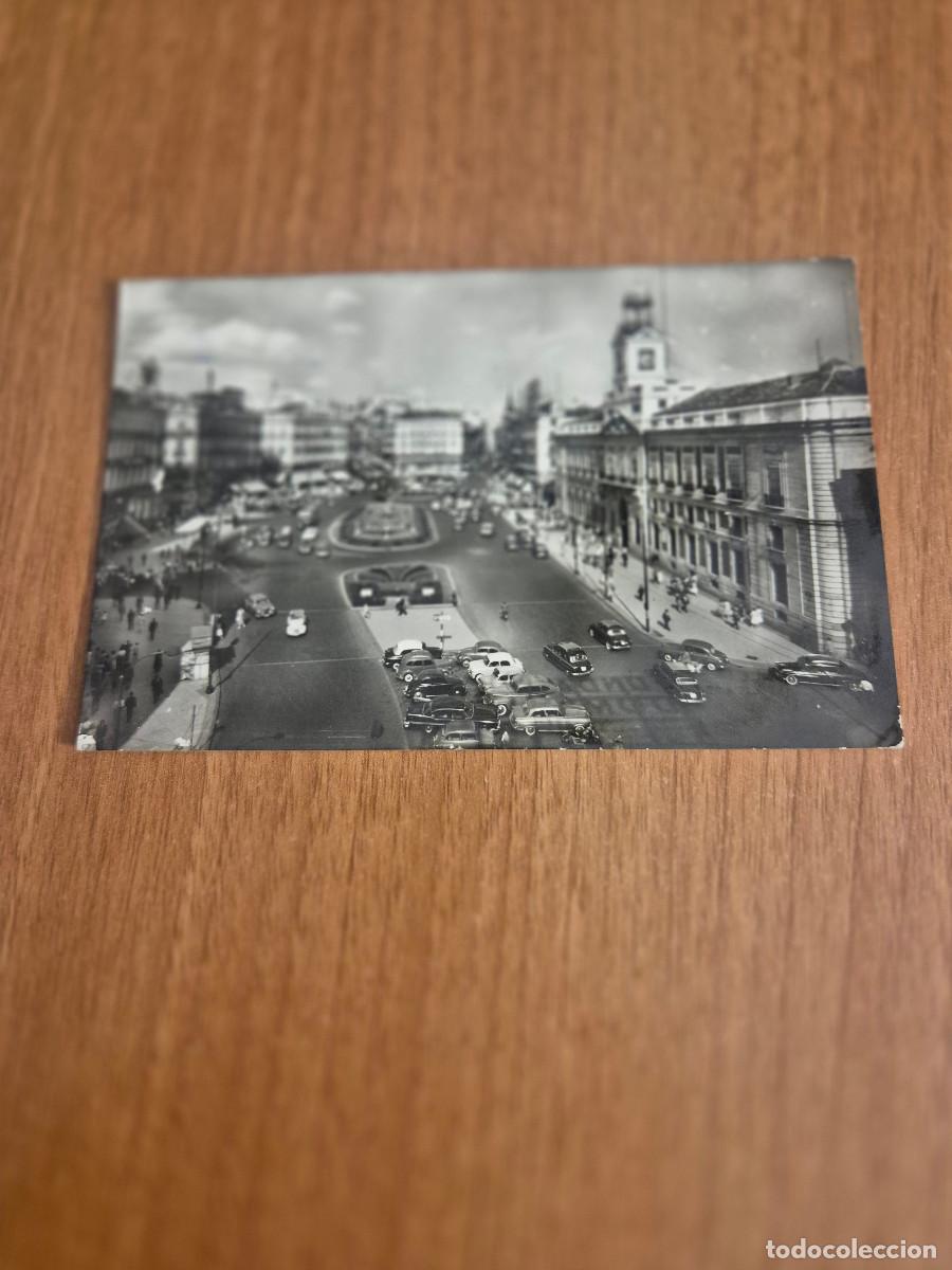 Postales: POSTAL MADRID PUERTA DEL SOL ESCRITA. - Foto 1