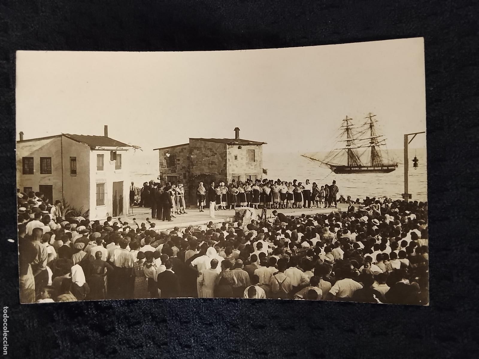 Postales: LLORET DE MAR - OPERA MARINA - FOTOGRAFICA - POSTAL ANTIGUA -(115.417)