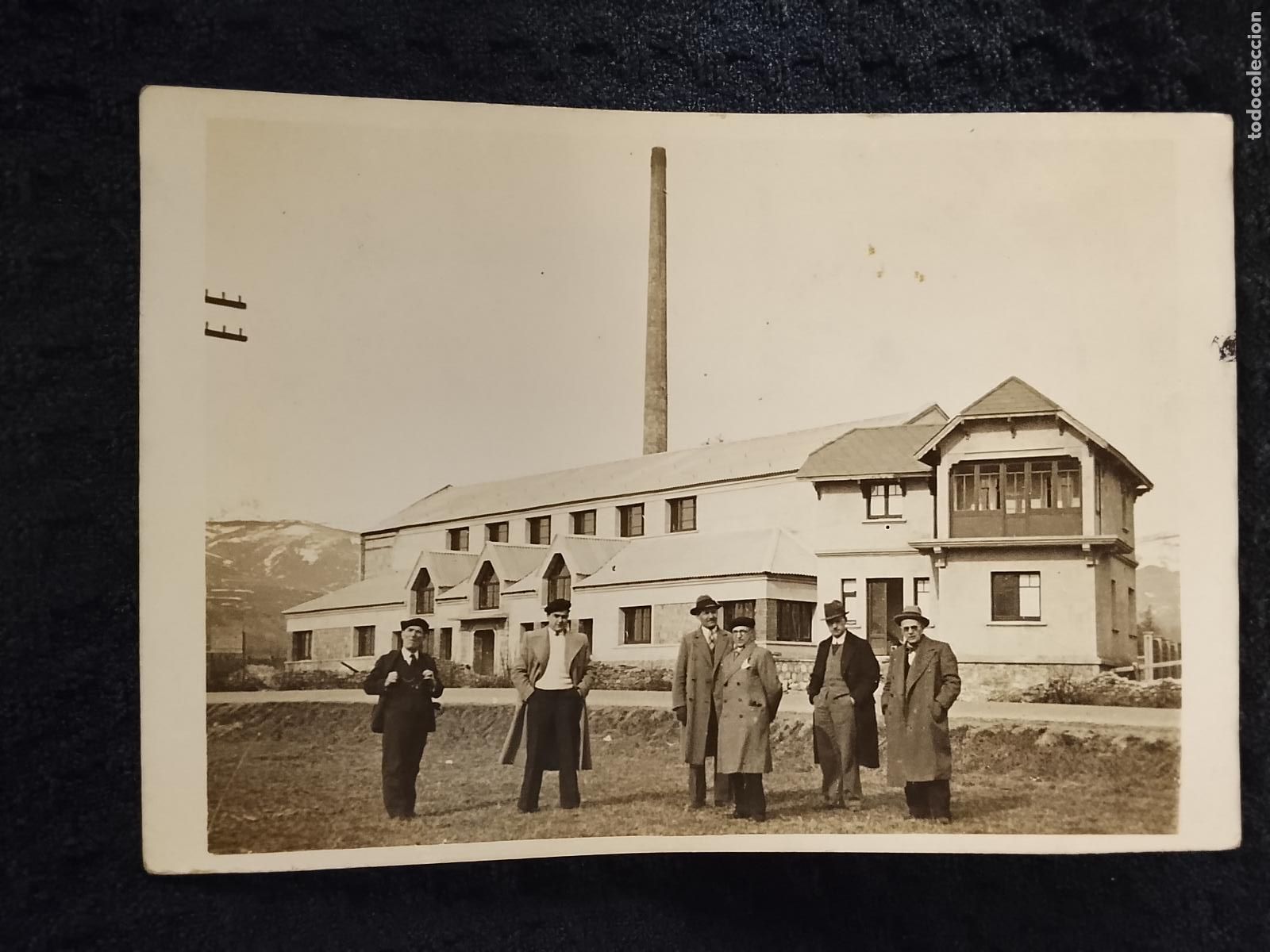 Postales: PUIGCERDA - FABRICA DE LECHE SALI - FOTOGRAFIA TIPO POSTAL ANTIGUA-(115.431)