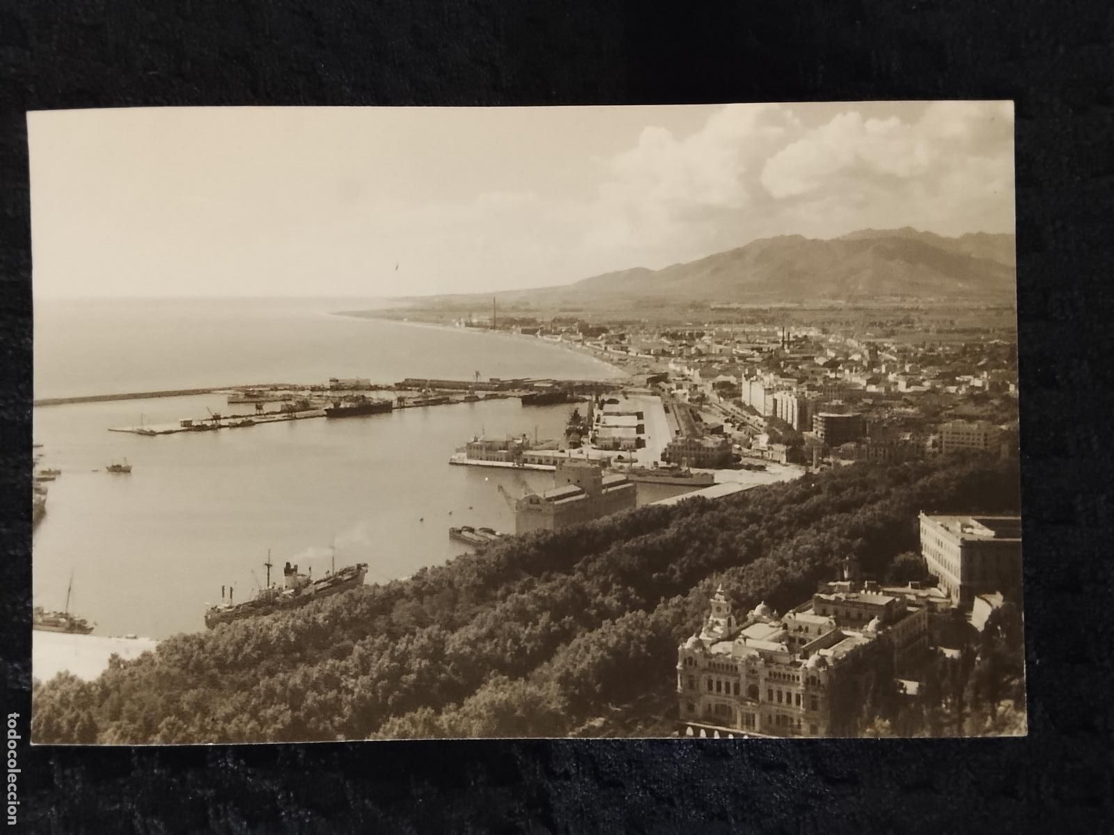 Postales: MALAGA - FOTOGRAFIA TIPO POSTAL ANTIGUA -(115.453 -4)