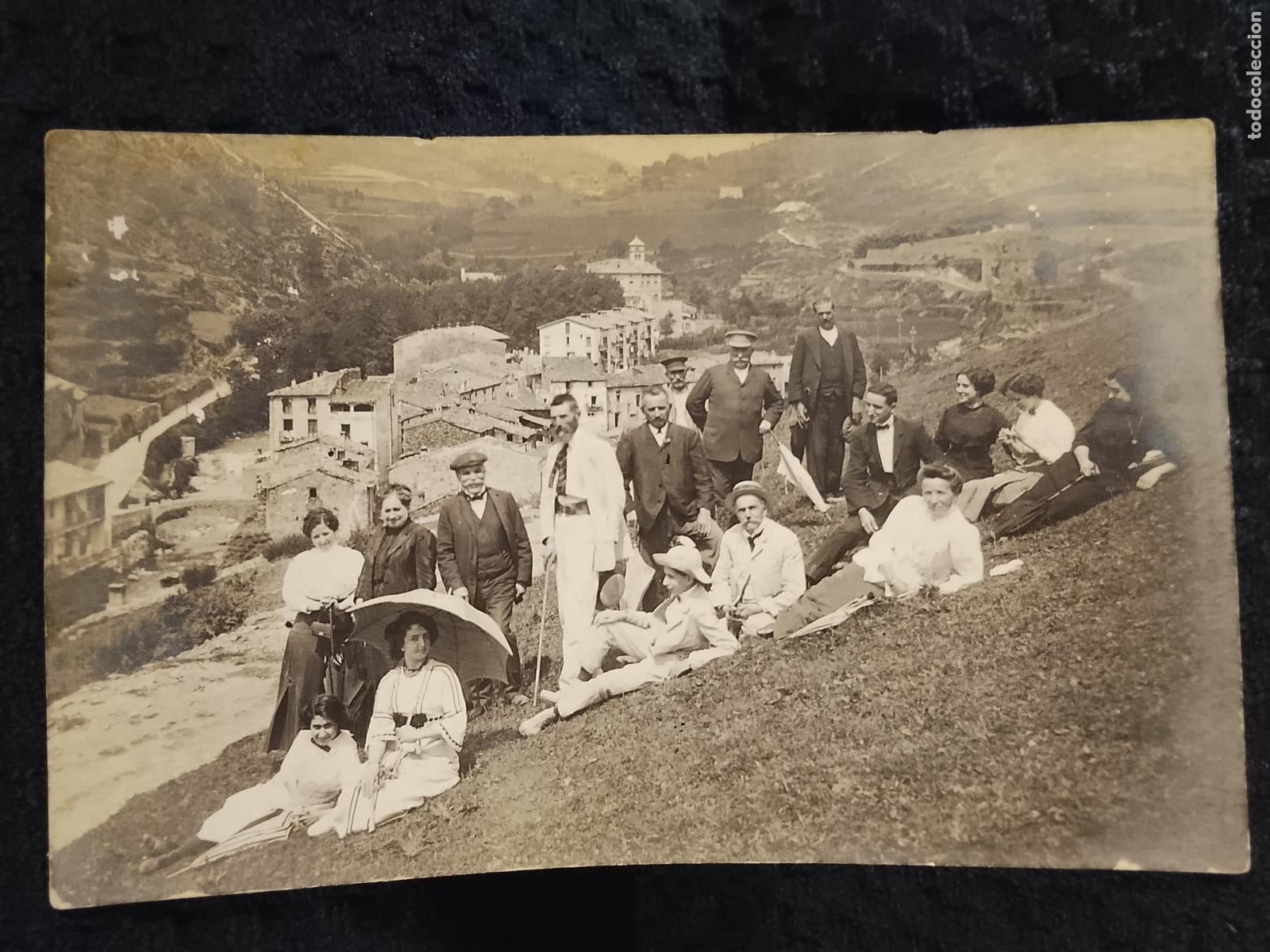 Postales: LUGAR SIN IDENTIFICAR - LA GENTE DEL PUEBLO - FOTOGRAFICA - POSTAL ANTIGUA -(115.456)