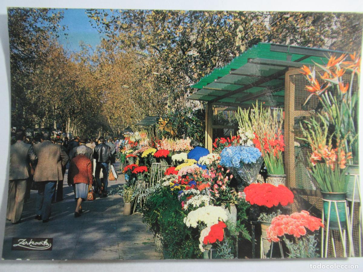 Postales: Barcelona - Rambla de las Flores - S/C - Foto 1