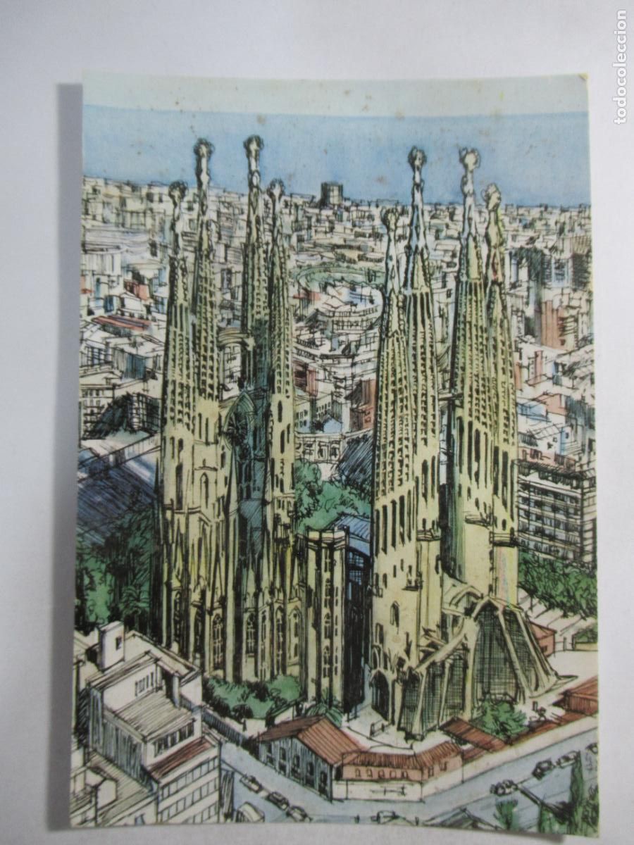 Postales: Barcelona - Sagrada Familia - S/C