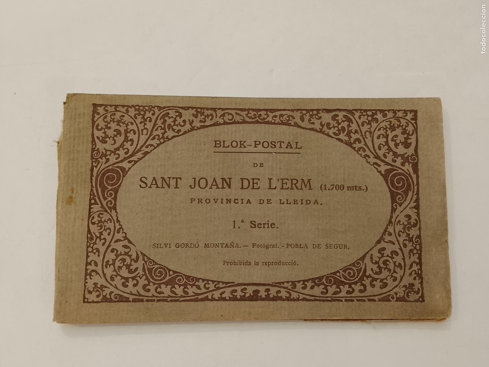 Postales: SANT JOAN DE L'ERM - BLOC DE POSTALS ANTIGUES - SILVI GORD&Oacute; MUNTA&Ntilde;OLA FOTOGRAF -(115.508)