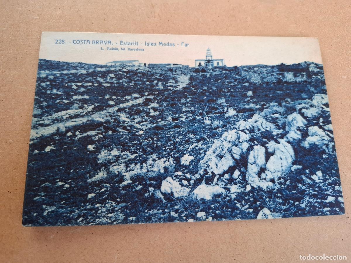 Postales: POSTAL N&ordm; 228 COSTA BRAVA - ESTARTIT - ISLES MEDES - FAR