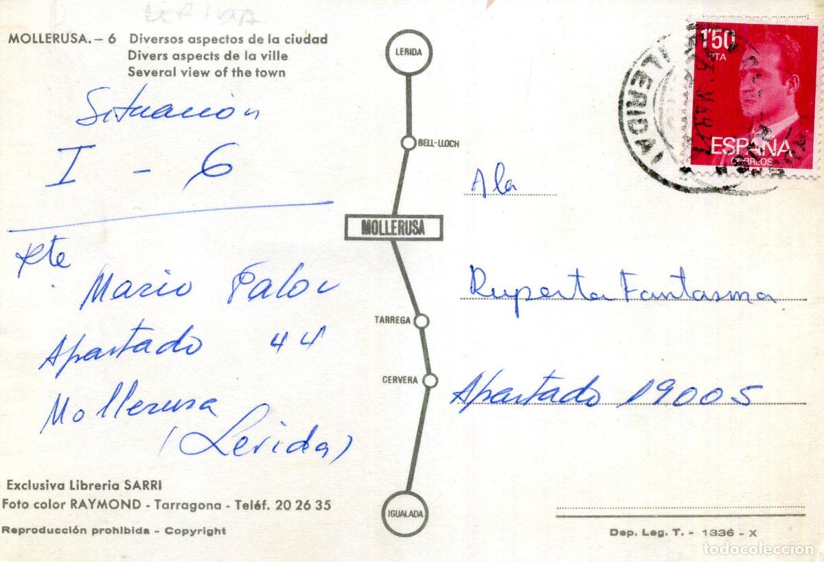 Postales: MOLLERUSA - DIVERSOS ASPECTOS DE LA CIUDAD - Foto 2