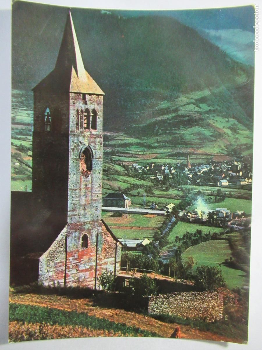 Postales: Valle de Ar&aacute;n - Pirineos centrales - Vista de Viella desde Vilach - S/C