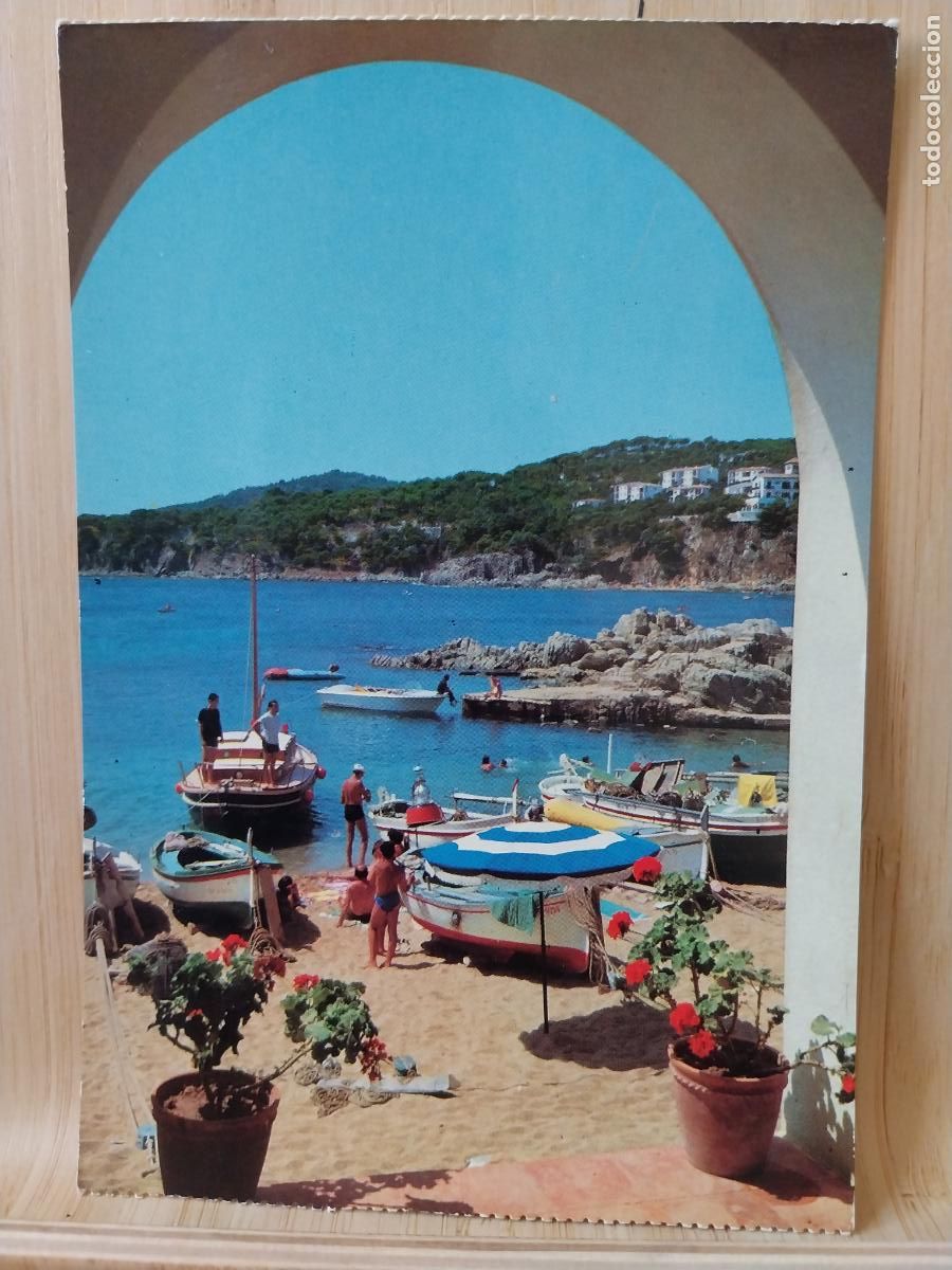Postales: CALELLA ED BERGAS SC ORIGINAL ANIMADA BARCAS MACETAS