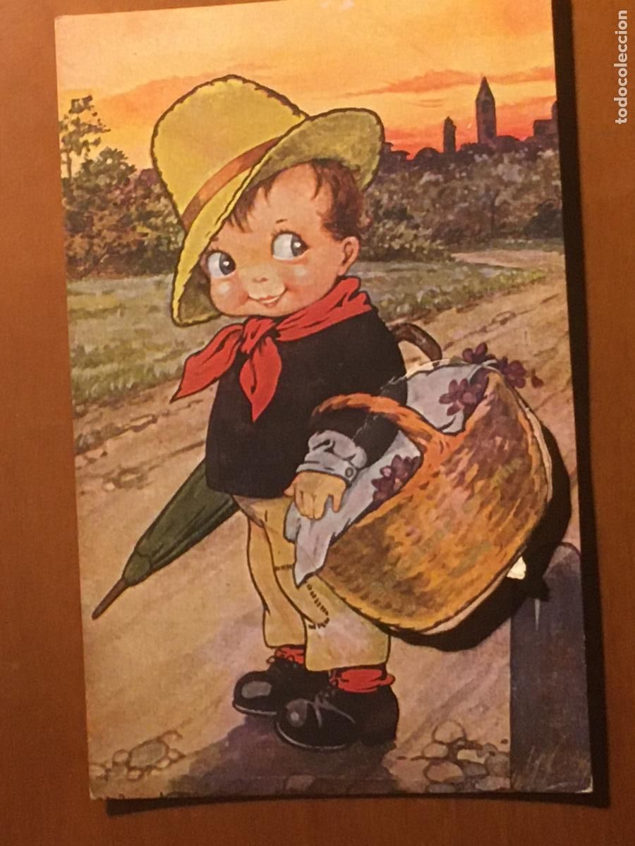 Postales: barcelona postal publicitaria con relieve desplegable original antigua