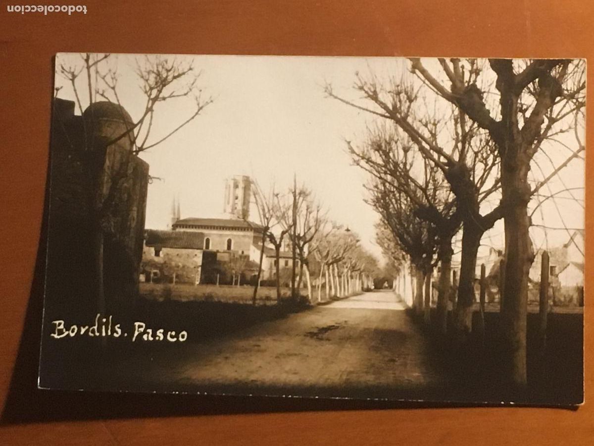 Postais: bordils girona paseo postal original antigua