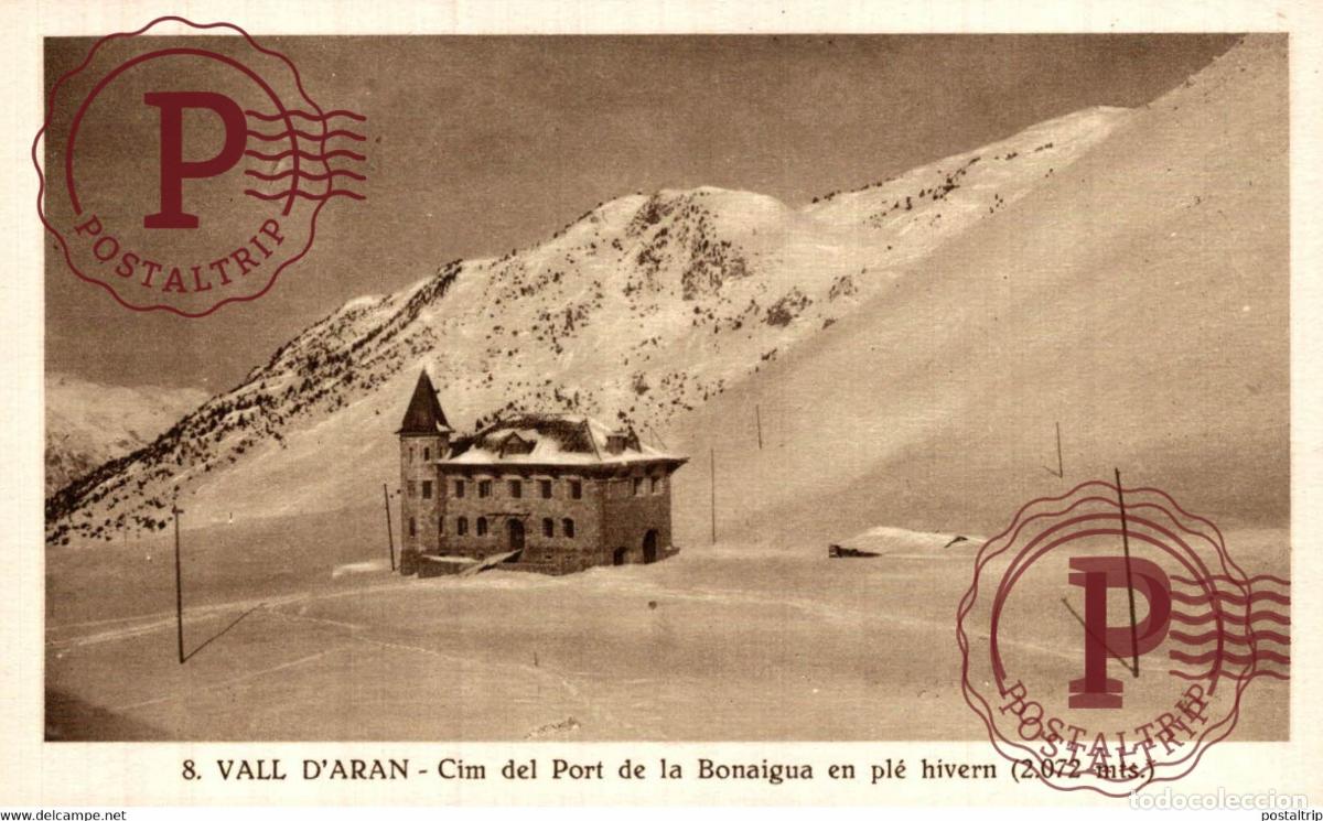 Postales: CIM DEL PORT DE LA BONAIGUA EN PLE HIVERN SILVI GORDO POBLA DE SEGUR LERIDA ESPA&Ntilde;A