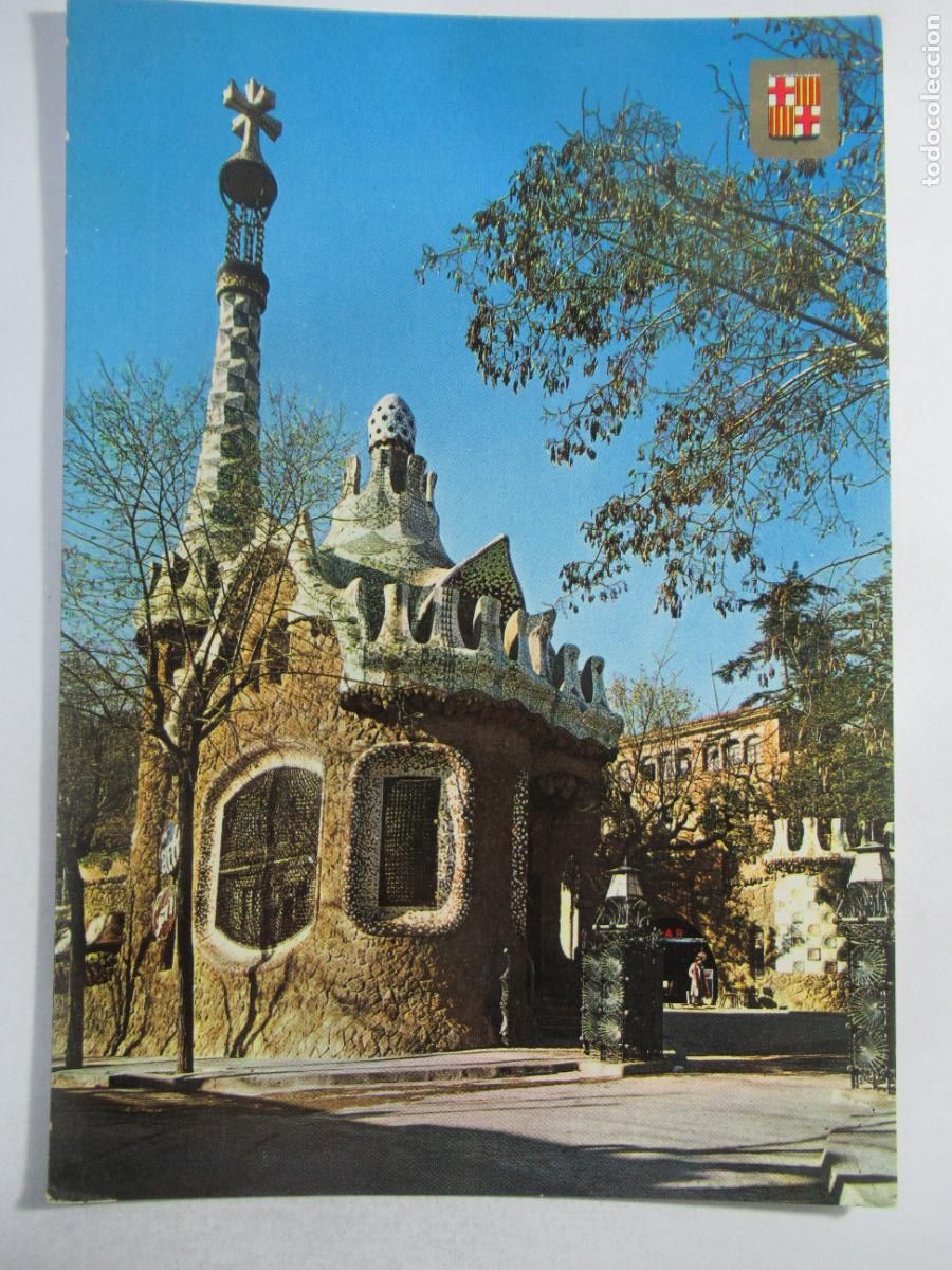 Postales: Barcelona - Parque G&uuml;ell - Escrita - Foto 1