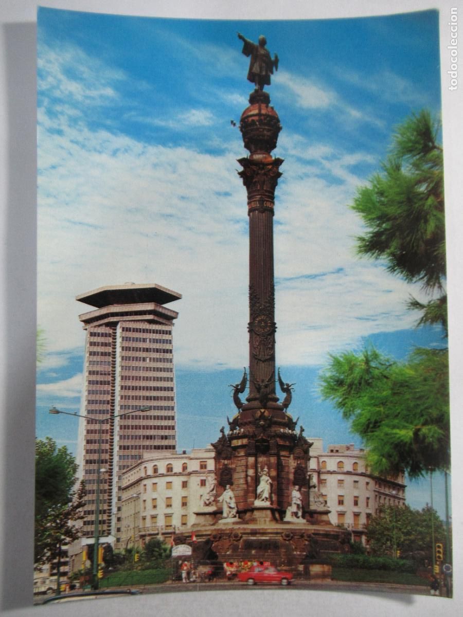 Postales: Barcelona - Monumento a Col&oacute;n - S/C - Foto 1