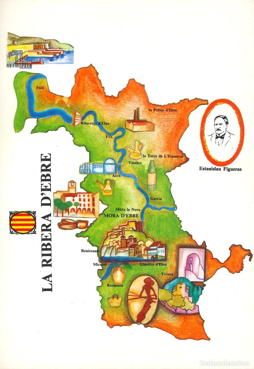 Postkarten: POSTALES - VARIADAS - COMARCAS CATALU&Ntilde;A - LA RIBERA D'EBRE