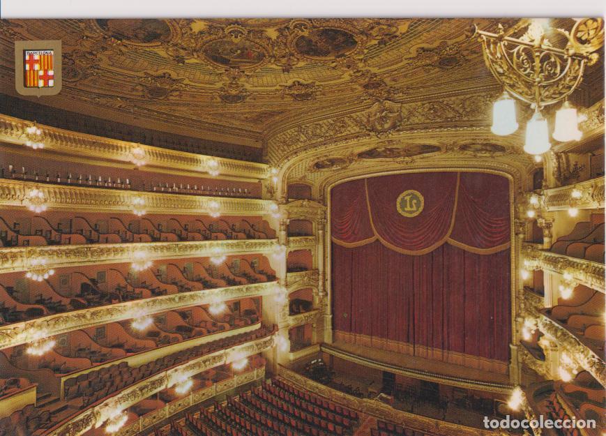 Postales: BARCELONA, GRAN TEATRO DEL LICEO - ESCUDO DE ORO N&ordm;176 - S/C