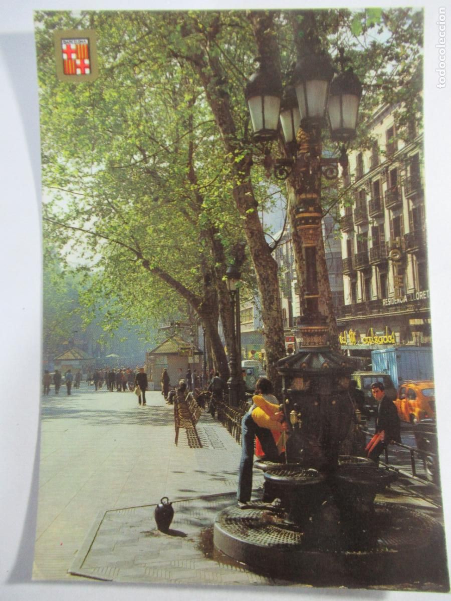 Postales: Barcelona - Fuente de Canaletas - S/C