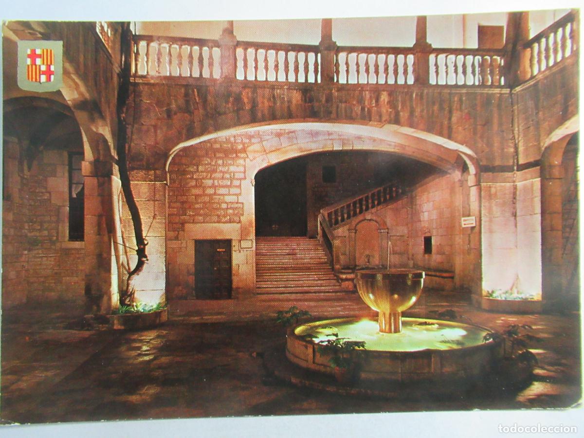 Postales: Barcelona - Barrio G&oacute;tico. Patio del Archivo de la Corona de Arag&oacute;n - S/C