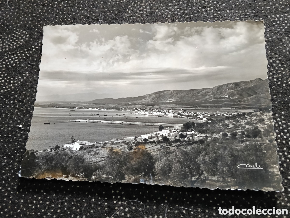 Postales: Postal de la Costa de Rosas, Costa Brava, vista general de la Bahia