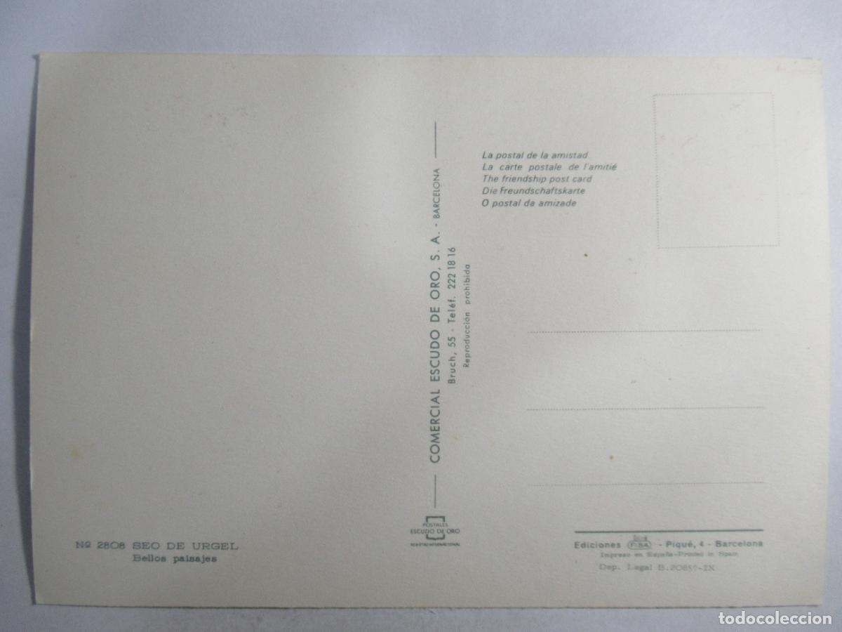 Postales: Seo de Urgel - Mapa - S/C - Foto 2