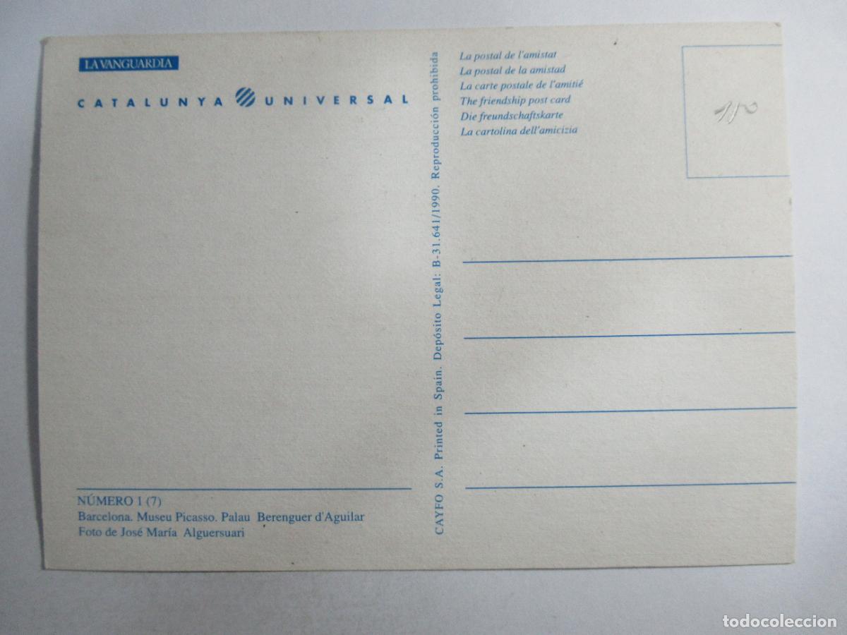 Postales: Barcelona - Museu Picasso - S/C - Foto 2