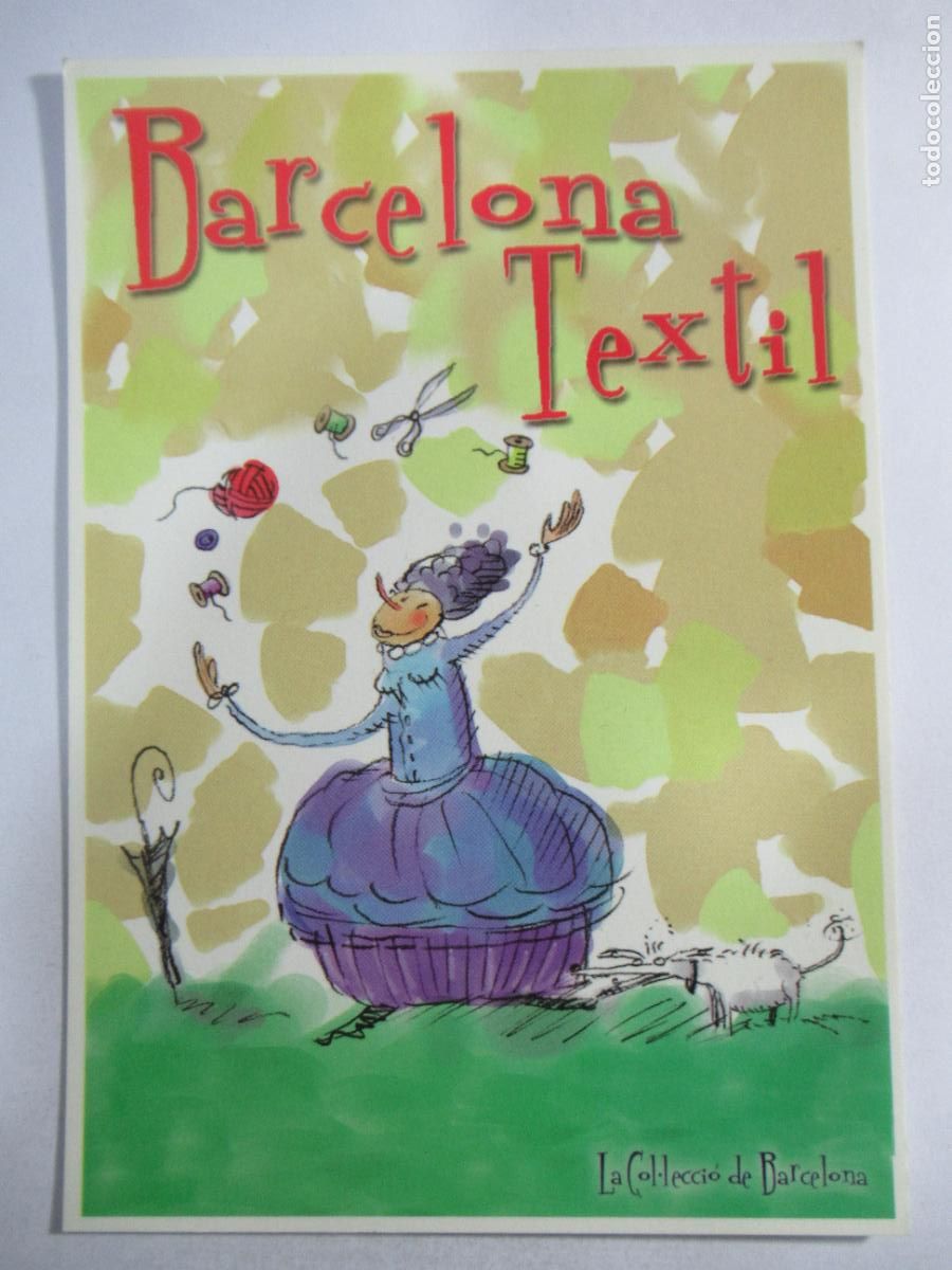 Postales: Barcelona - Textil - S/C