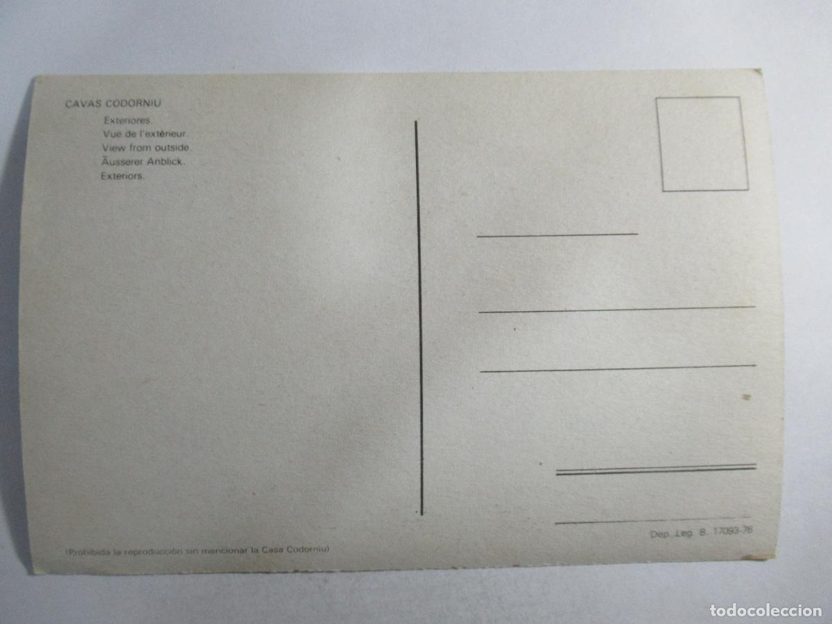 Postales: Cavas Codorniu - Exteriores - S/C - Foto 2