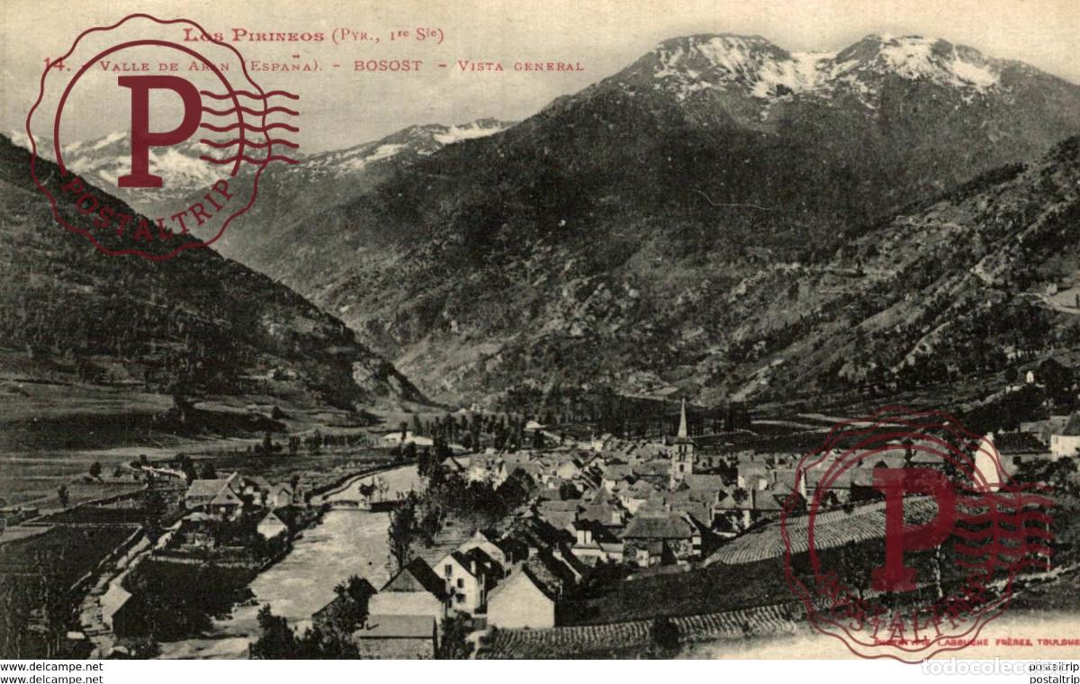 Postales: BOSOST - VISTA GENERAL - Foto 1