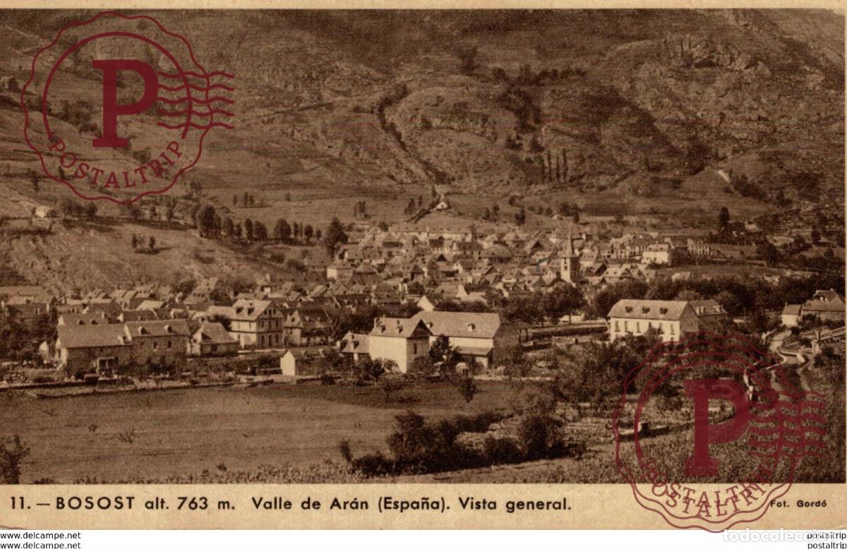 Postales: BOSOST VISTA GENERAL - Foto 1
