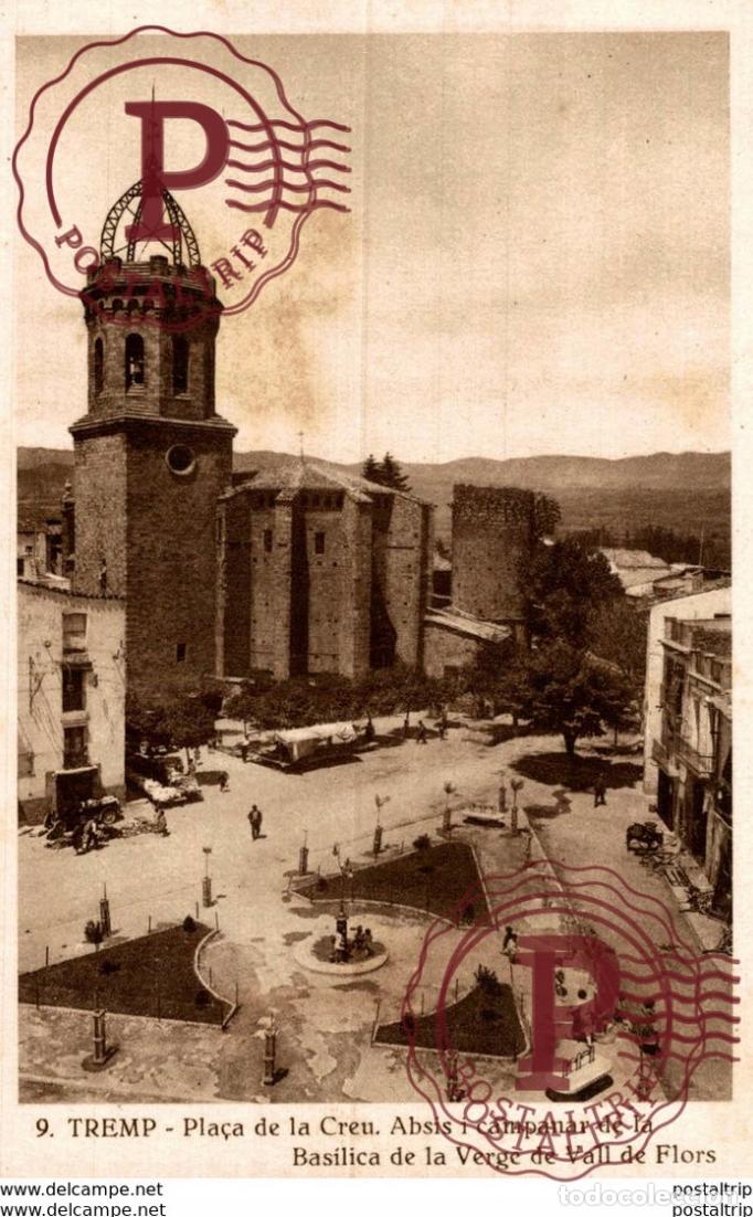 Postales: TREMP LLEIDA: PLA&Ccedil;A DE LA CREU - Foto 1
