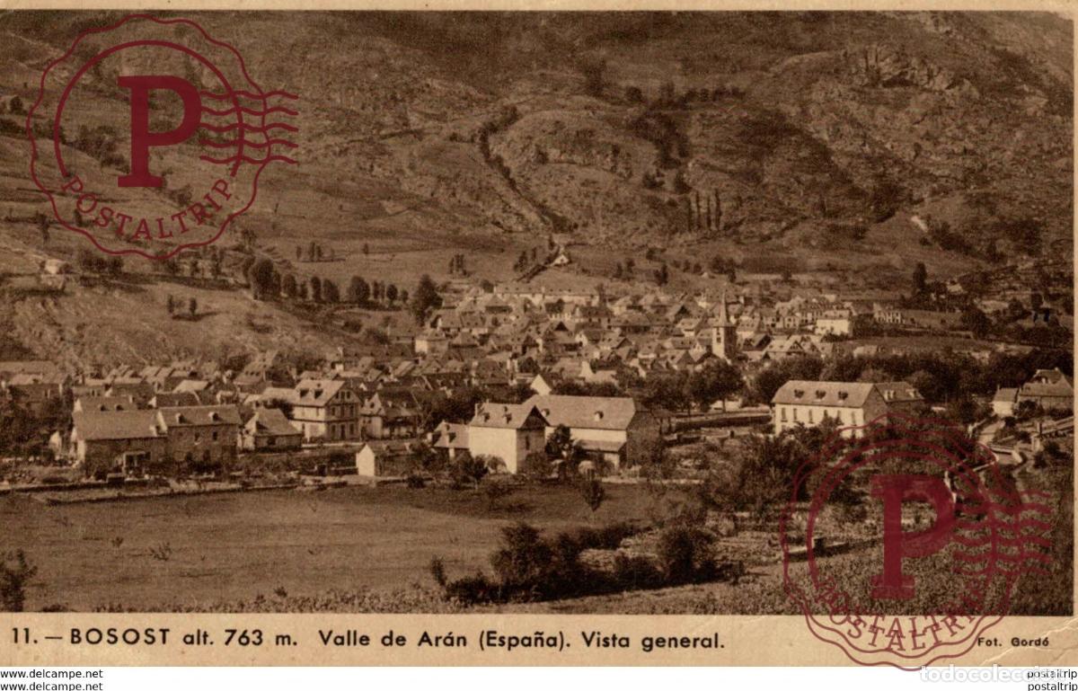 Postales: BOSOST. VISTA GENERAL - Foto 1