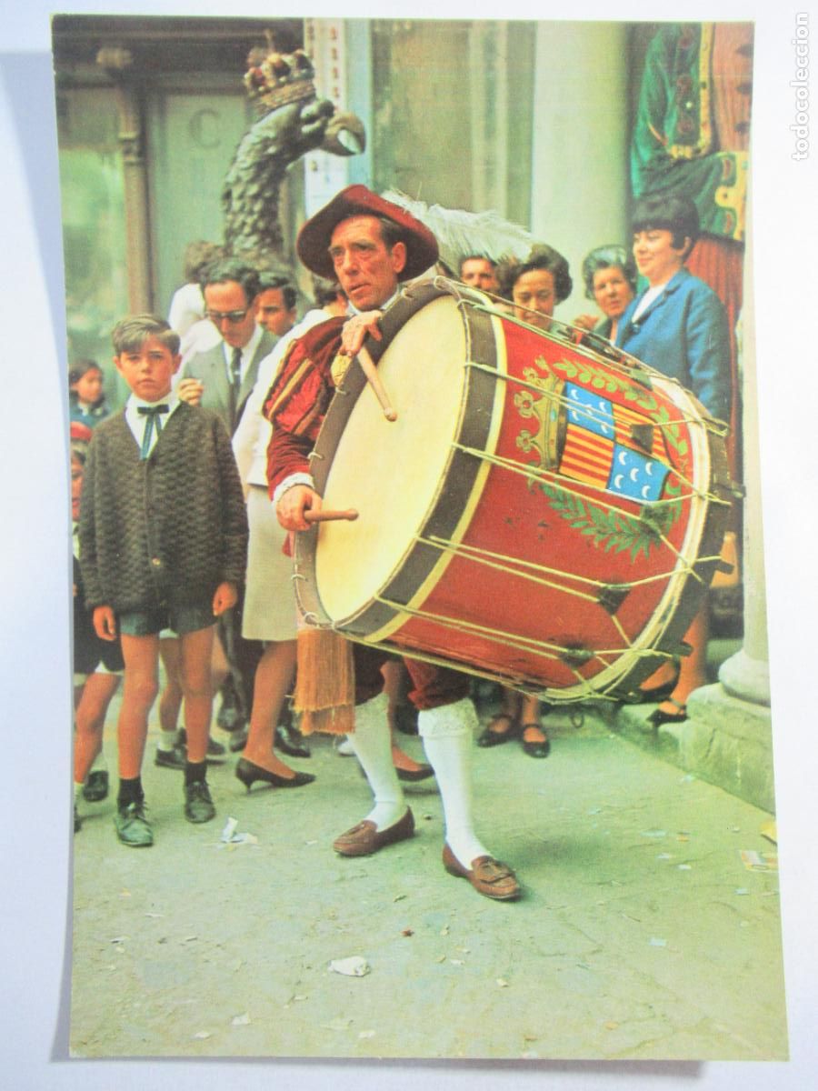 Postales: Berga - La Patum. El Tabaler - S/C