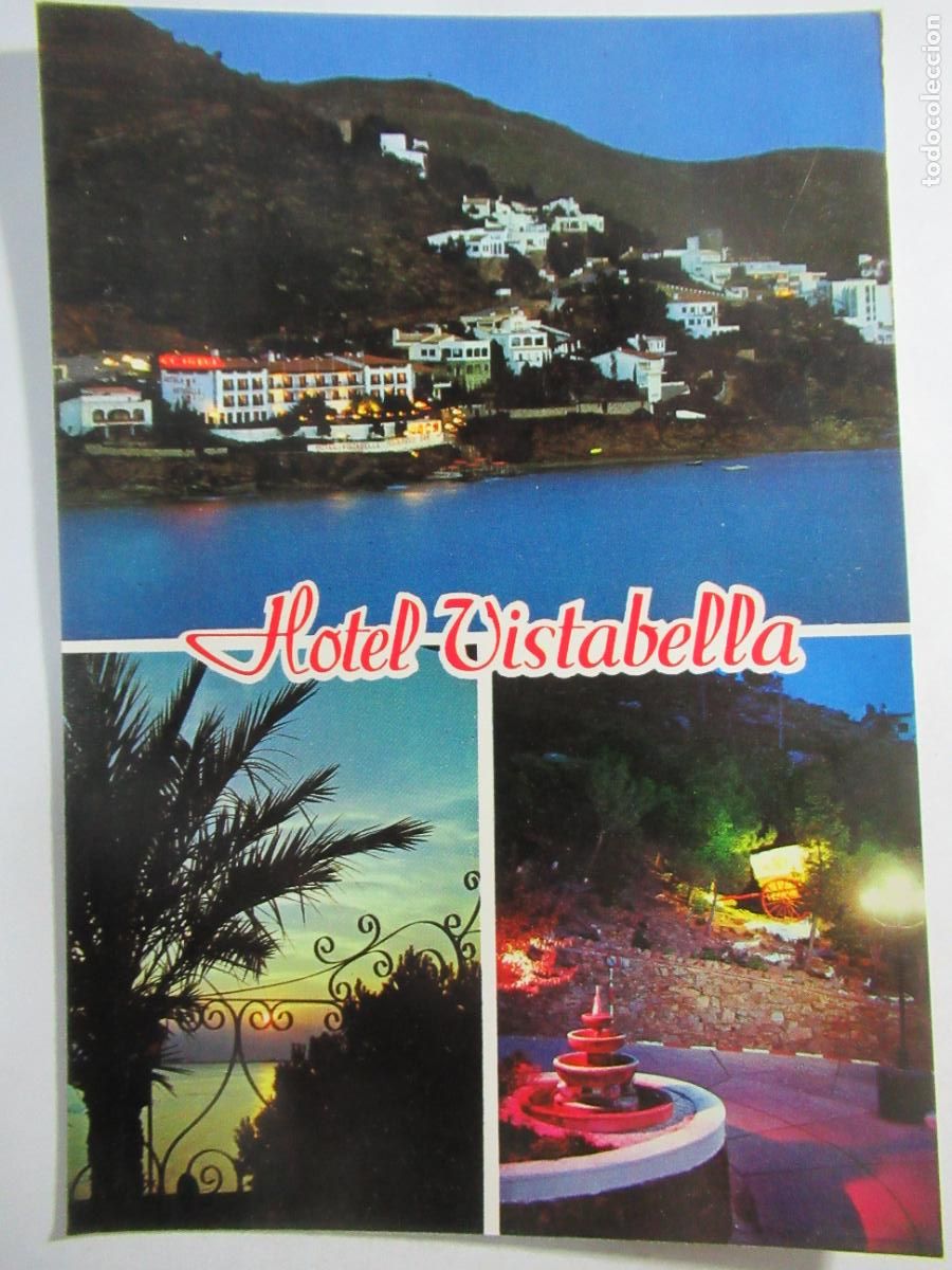 Postales: Rosas (Costa Brava) - Cala Canyelles Petites - Hotel Vistabella - S/C