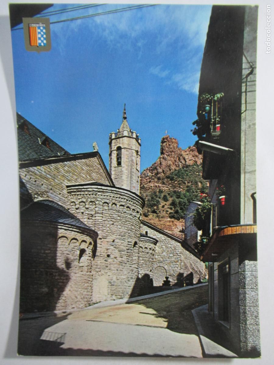 Postales: Ribes de Freser (Girona) - Esgl&eacute;sia Parroquial - S/C