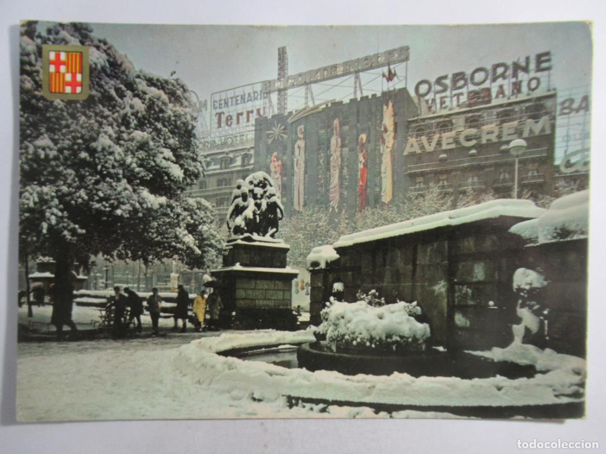 Postales: Barcelona - nevada - S/C - Foto 1