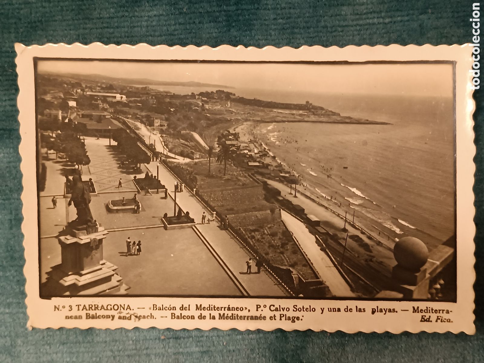 Postales: N 3 TARRAGONA. Balc&oacute;n del Mediterr&aacute;neo