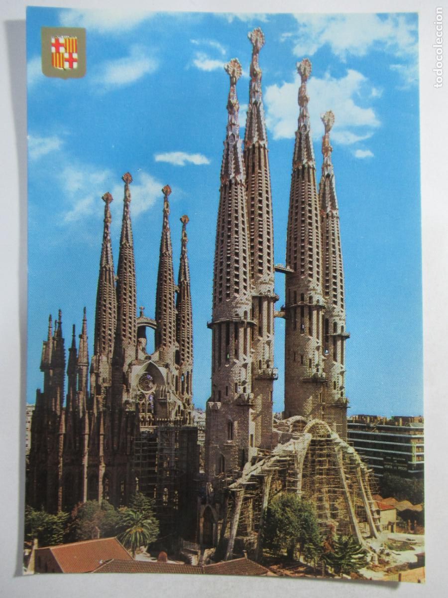 Postales: Barcelona - Templo de la Sagrada Familia - S/C