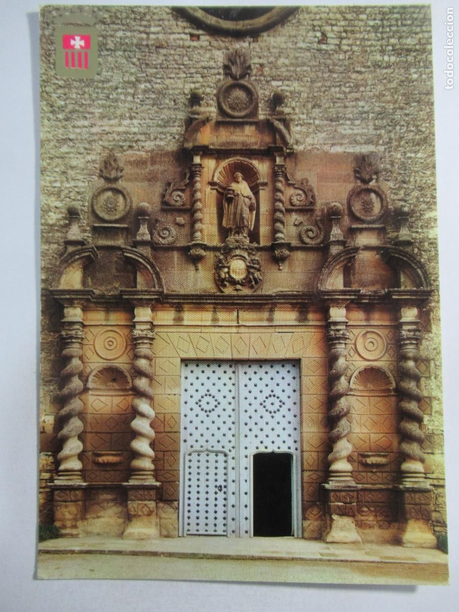 Postcards: Santuario de San Ram&oacute;n (L&eacute;rida) - Puerta principal - S/C