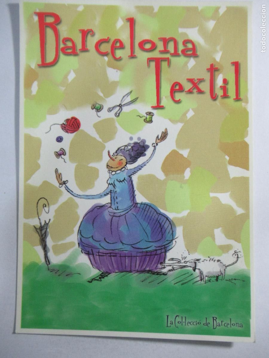 Postales: Barcelona - Textil - S/C