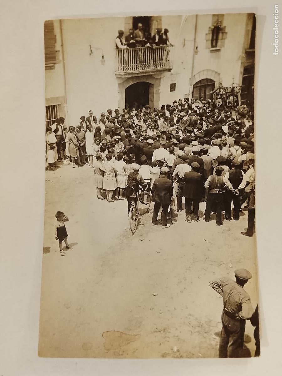 Postales: LUGAR SIN IDENTIFICAR - PROCESION - FOTOGRAFICA - POSTAL ANTIGUA -(115.631)