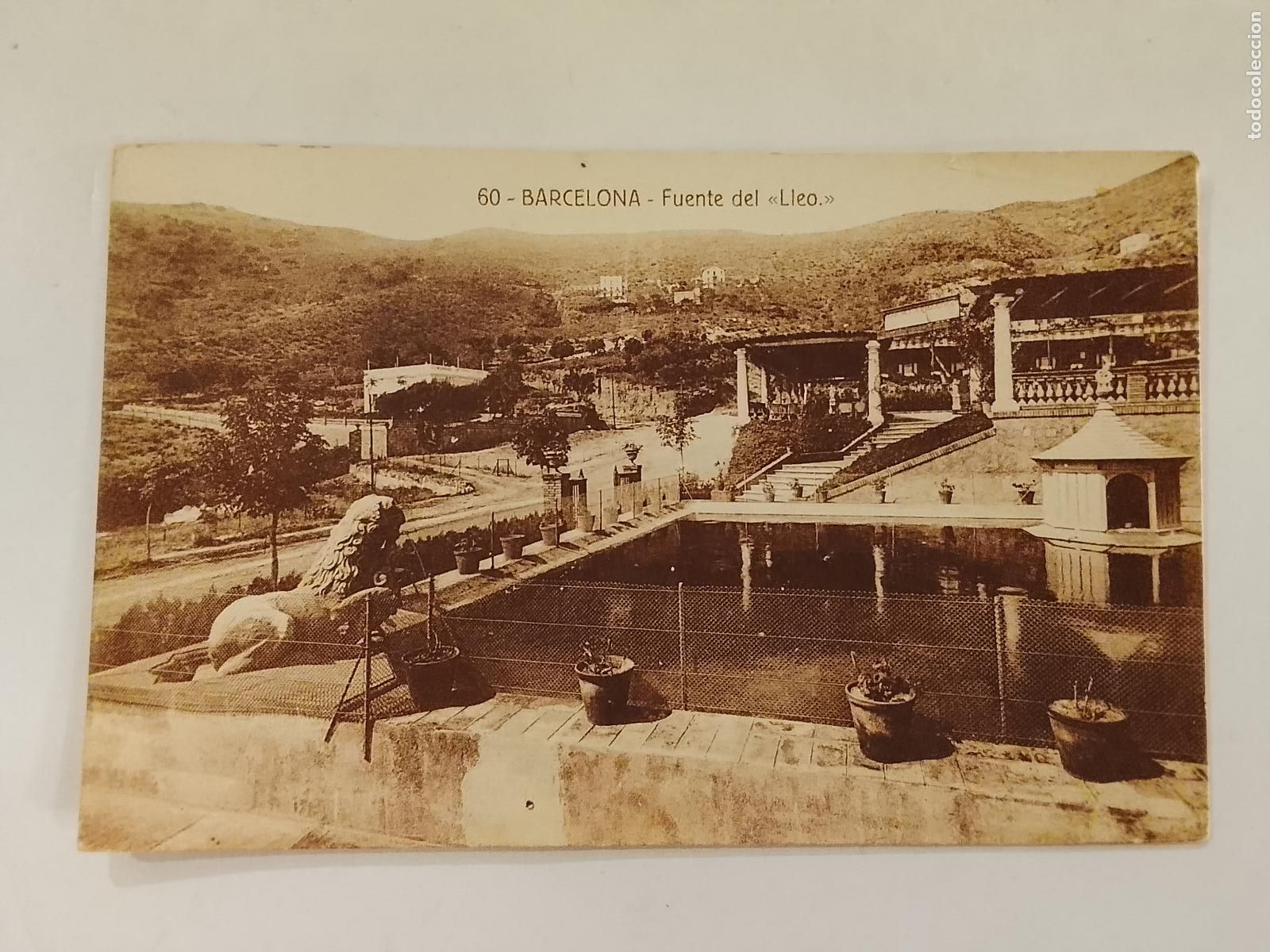 Postales: BARCELONA - FUENTE DEL LLEO - POSTALES FERGUI 60 - POSTAL ANTIGUA -(115.640)