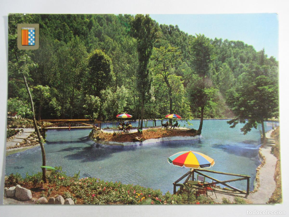 Postales: Ribes de Freser (Girona) - Llac Estaci&oacute; Servei Molvilsa - Circulada