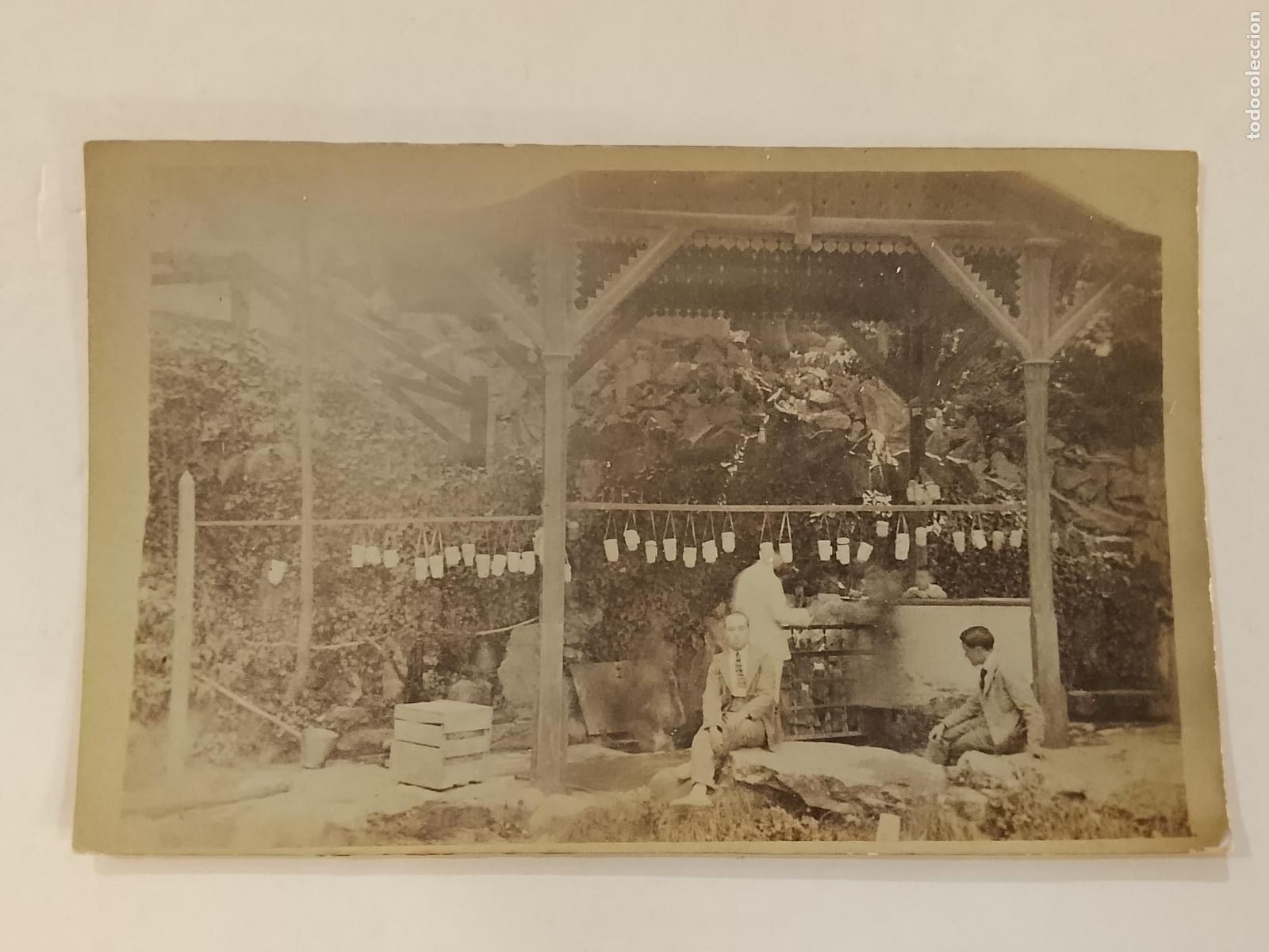 Postales: SANT HILARI SACALM - FONT PICANT - FOTOGRAFICA -POSTAL ANTIGUA-(115.666)