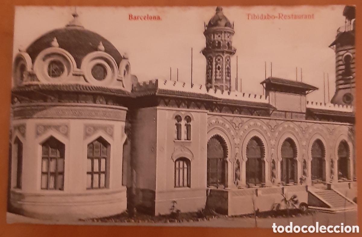 Postales: Postal Barcelona. Tibidabo-Restaurant. Sin escribir. R9802