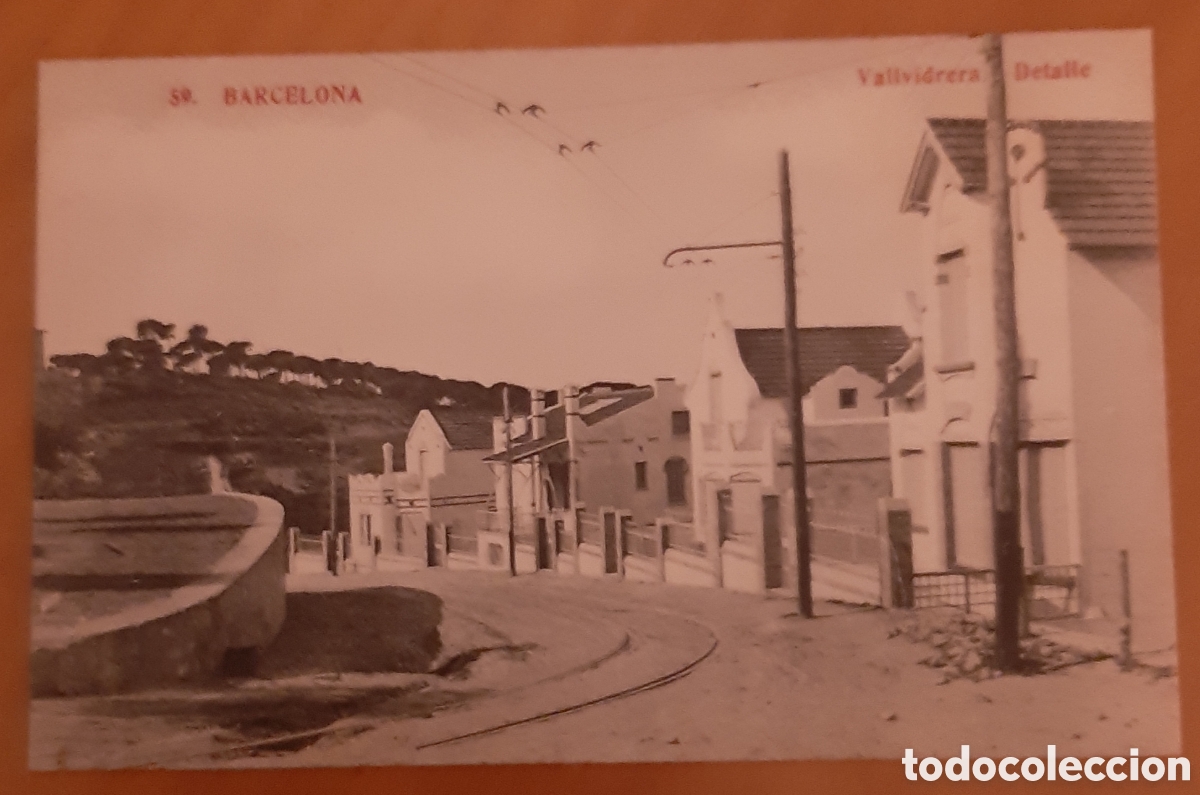 Postales: Postal Barcelona. Vallvidrera detalle. R9894