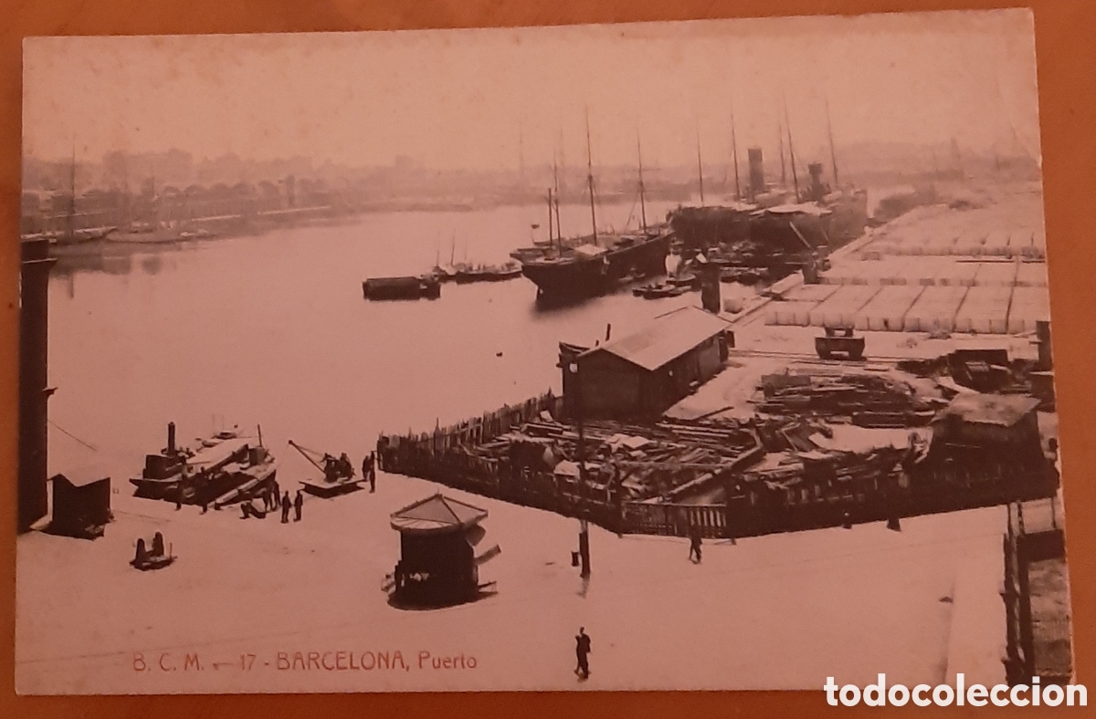 Postales: Postal Barcelona. Puerto. Sin escribir. R9897