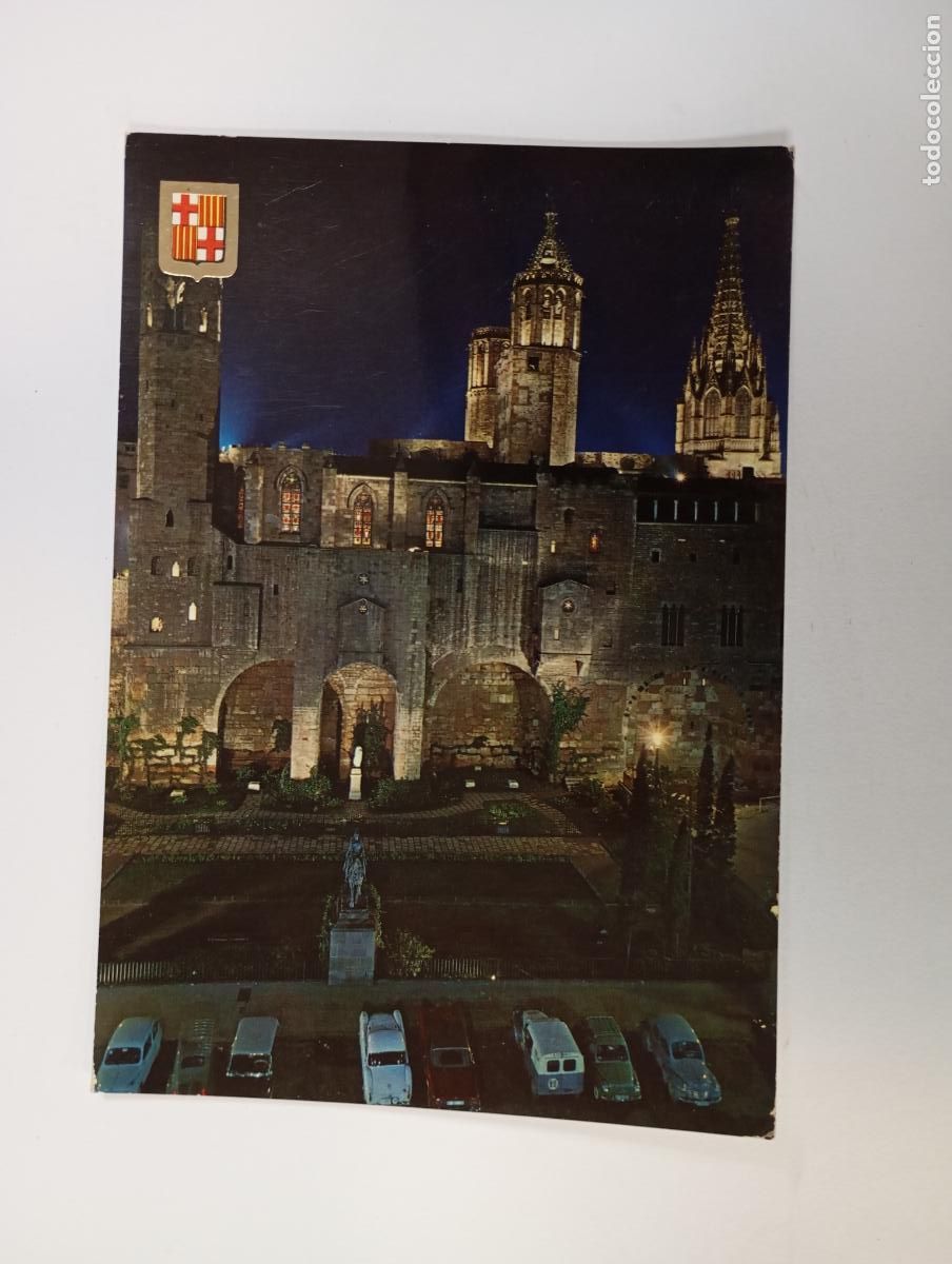 Postales: POSTAL DE BARCELONA. BARRIO G&Oacute;TICO. TDKP26Z3