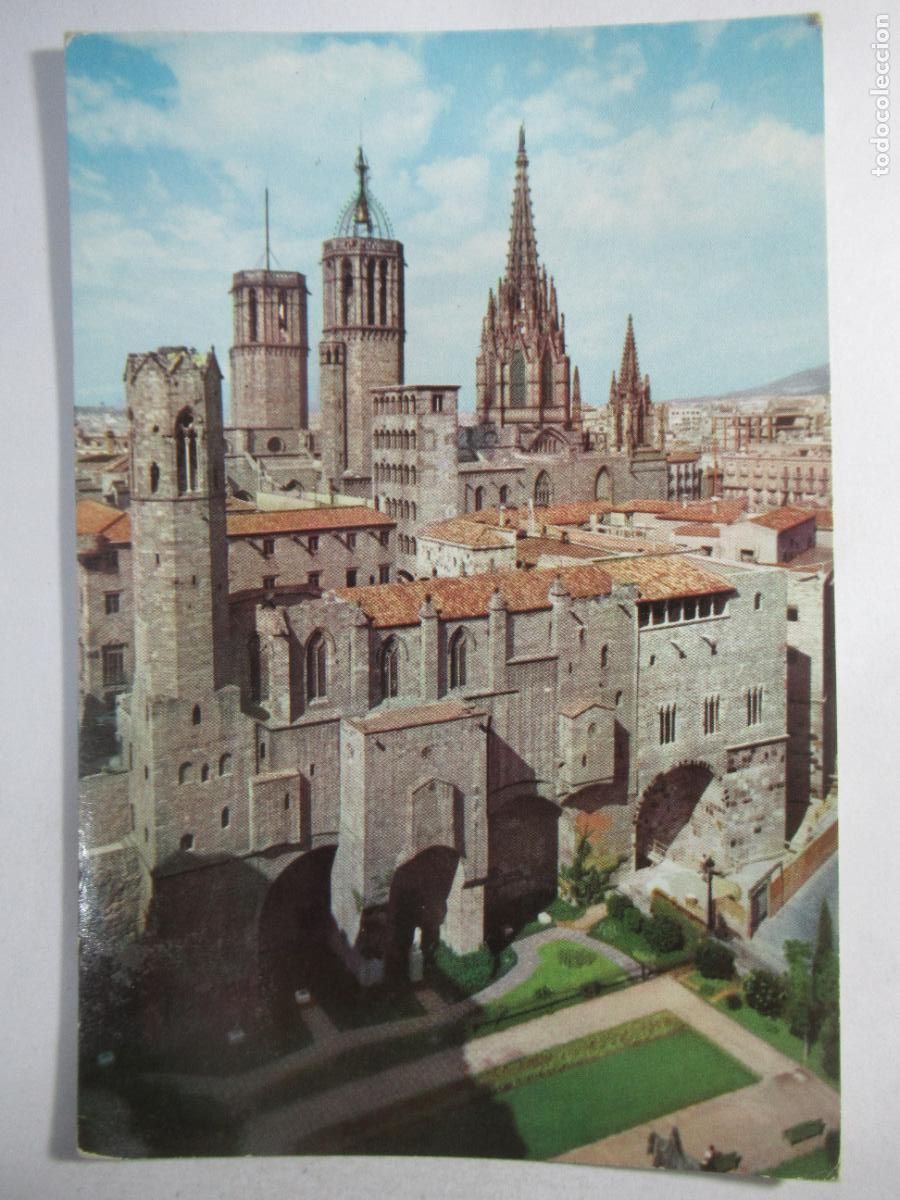 Postales: Barcelona - Plaza Ram&oacute;n Berenguer el Grande - S/C